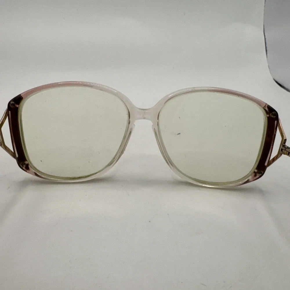 Vintage Safilo Lady Eyeglass Frames Elasta 5646 Golden Girls Made In Italy VTG